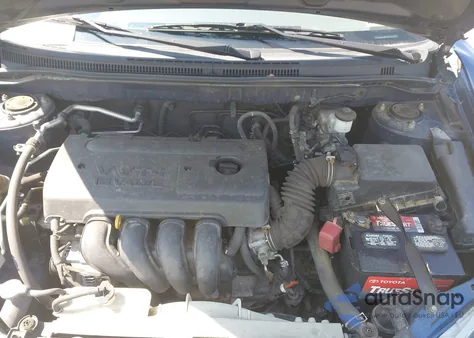 2005 Toyota Corolla Ce из США, поврежденный, VIN 2T1BR32E65C386879